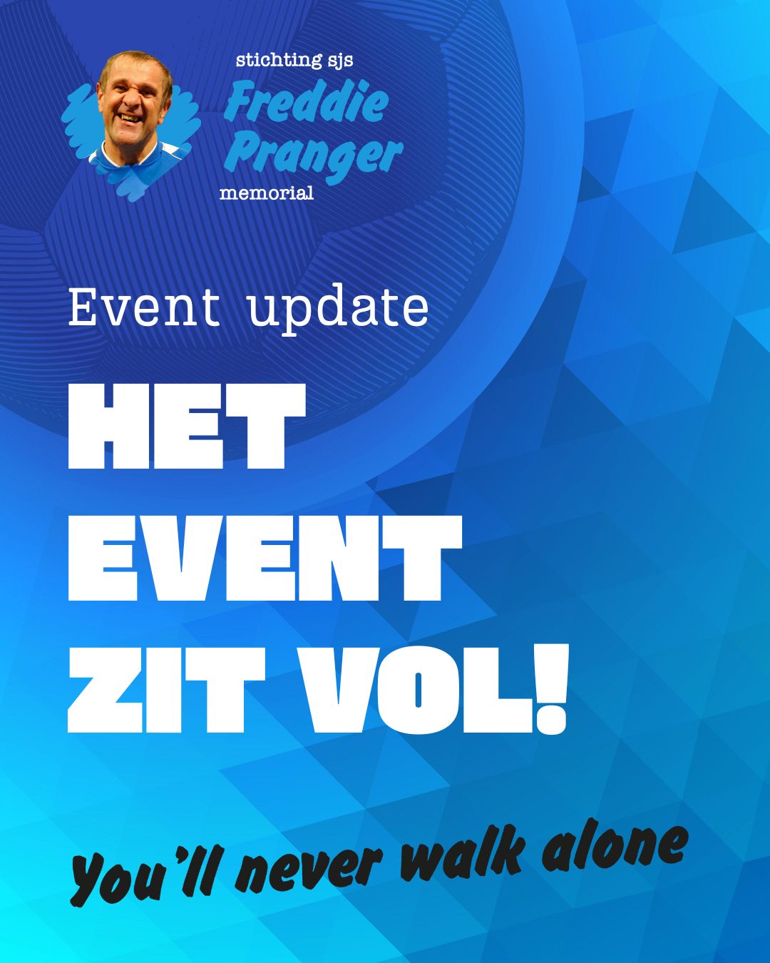 Het SJS Freddie Pranger Memorial Event is vol.
