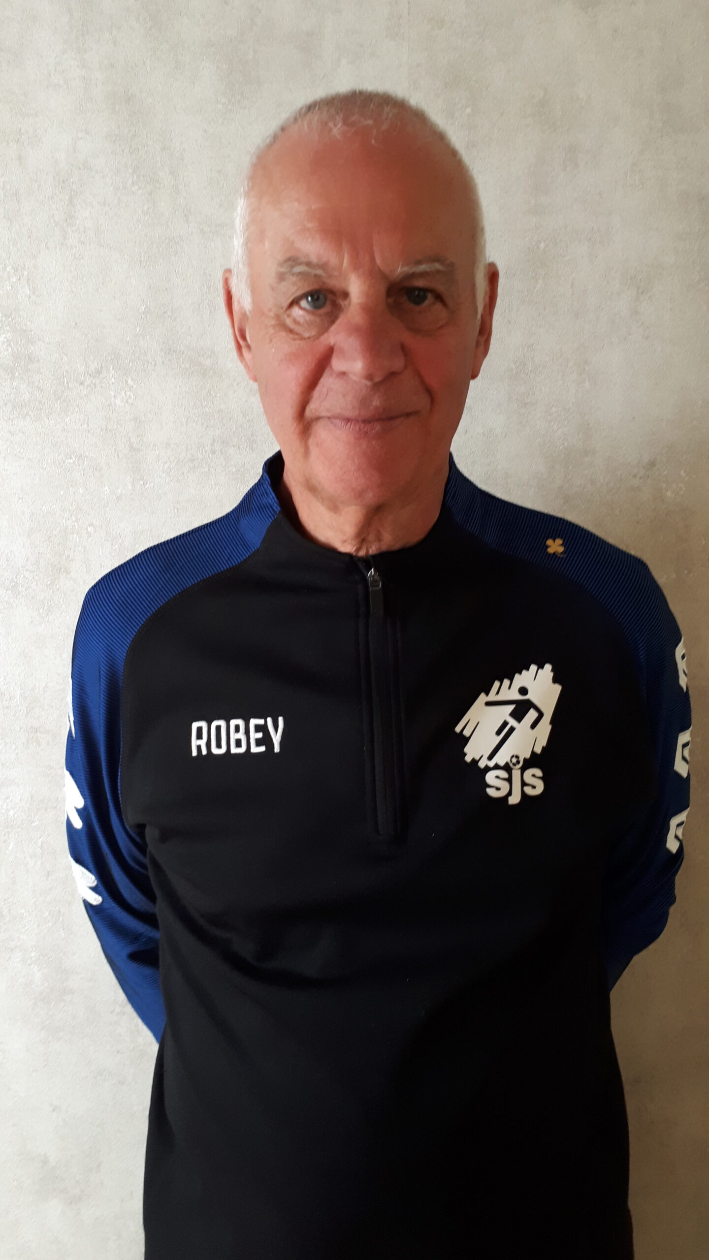 Ben Versteeg, keeperstrainer G-elftallen v.v. SJS in Stadskanaal.